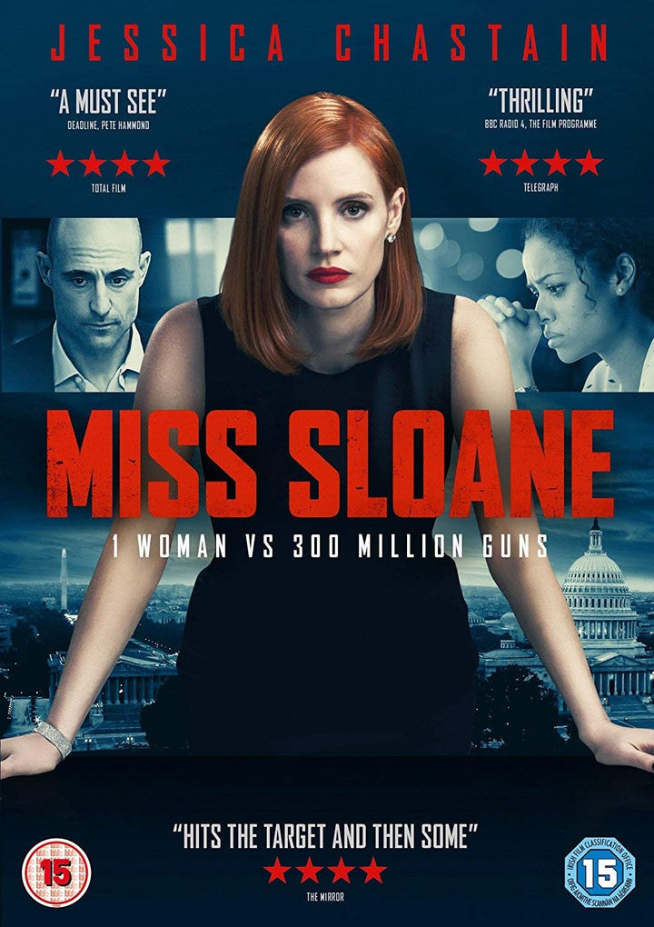 Miss Sloane – Thriller/Drama [DVD]