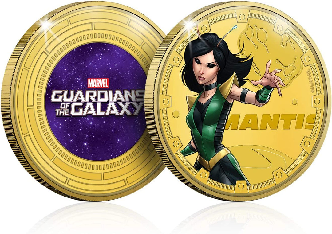 Marvel Gifts Guardians of the Galaxy Limited Edition sammelbare seltene Goldmünze