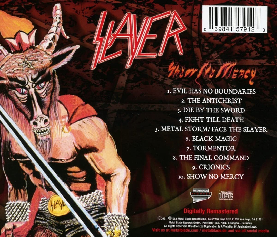 Slayer – Show No Mercy [Audio-CD]