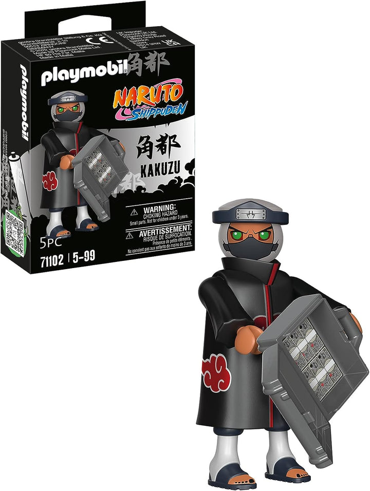 Playmobil 71102 Naruto: Kakuzu Figurenset, Naruto Shippuden Anime-Sammlerfigur