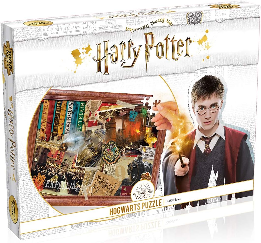 Winning Moves Harry Potter-Hogwarts 1000-teiliges Puzzle