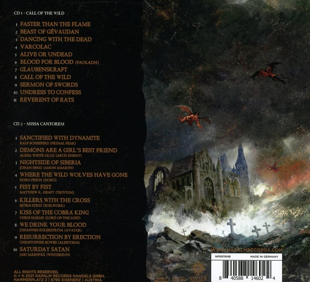 Powerwolf – Call Of The Wild [Audio-CD]