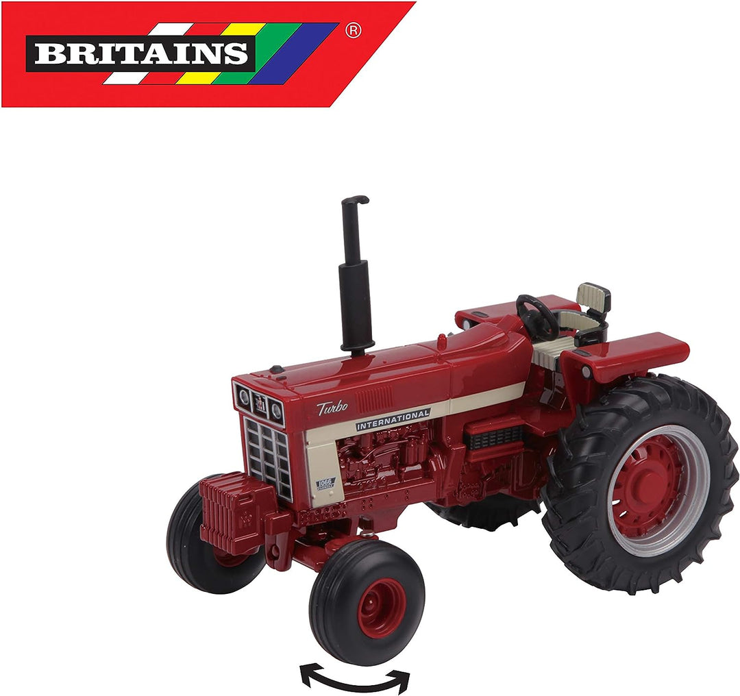 Britains 736 43294 EA CASE International Harvester Farmall 1066, rot