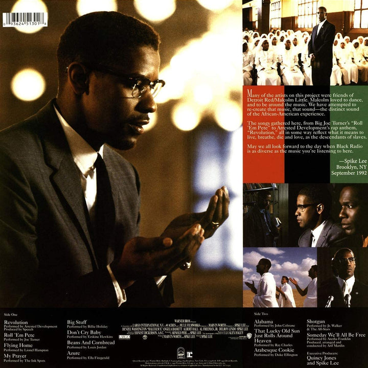 Malcolm X Music From The Motion Picture (Translucent Red LP) [VINYL]