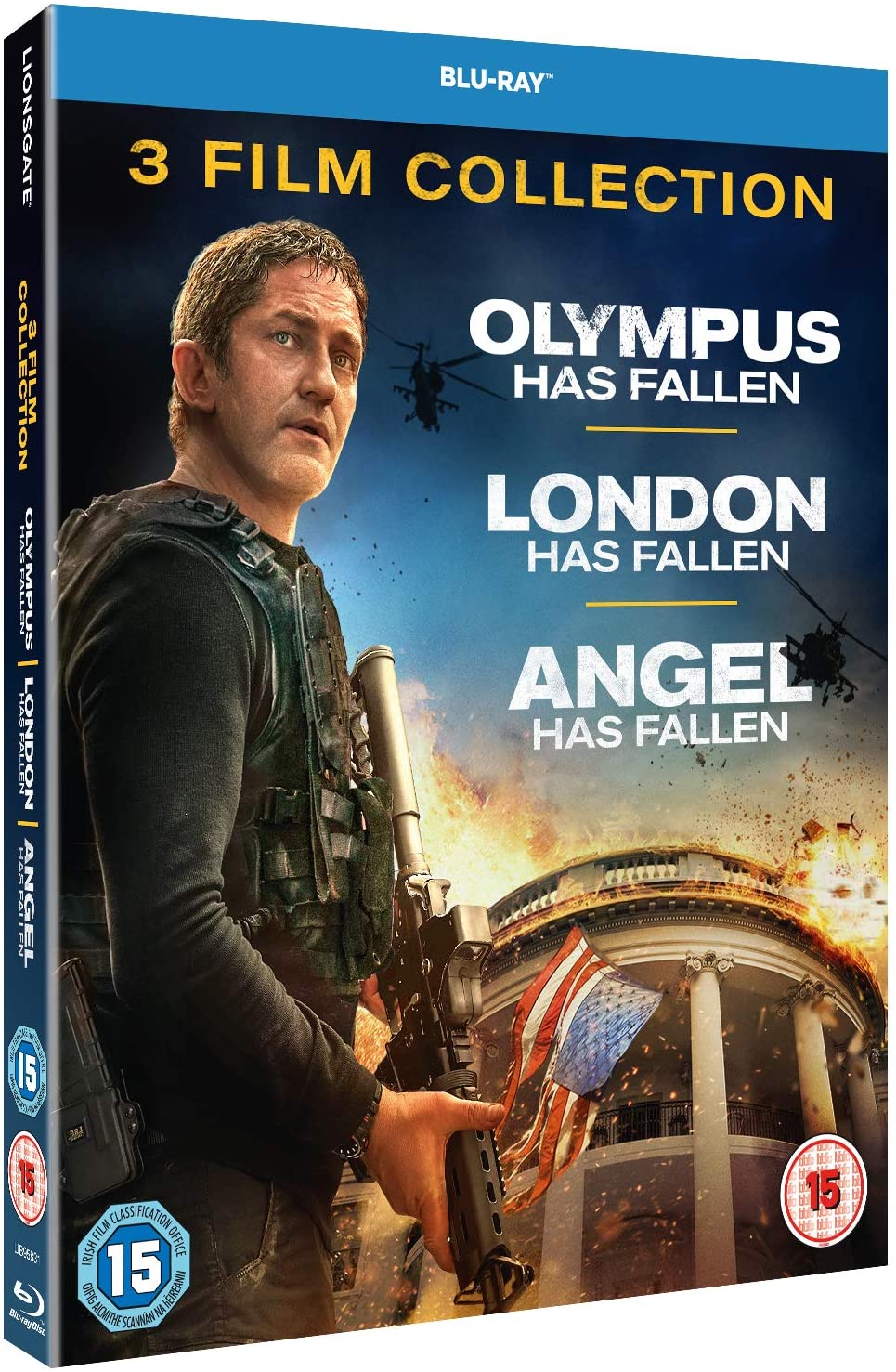 Olympus / London / Angel Has Fallen Triple Film Collection – Action [Blu-ray]