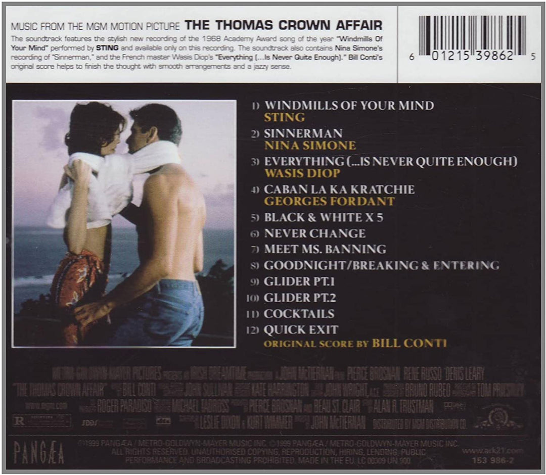 Bill Conti – The Thomas Crown Affair [Audio-CD]