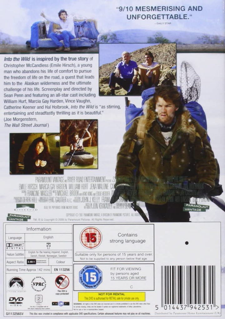 Into the Wild – Abenteuer [2007] [DVD]