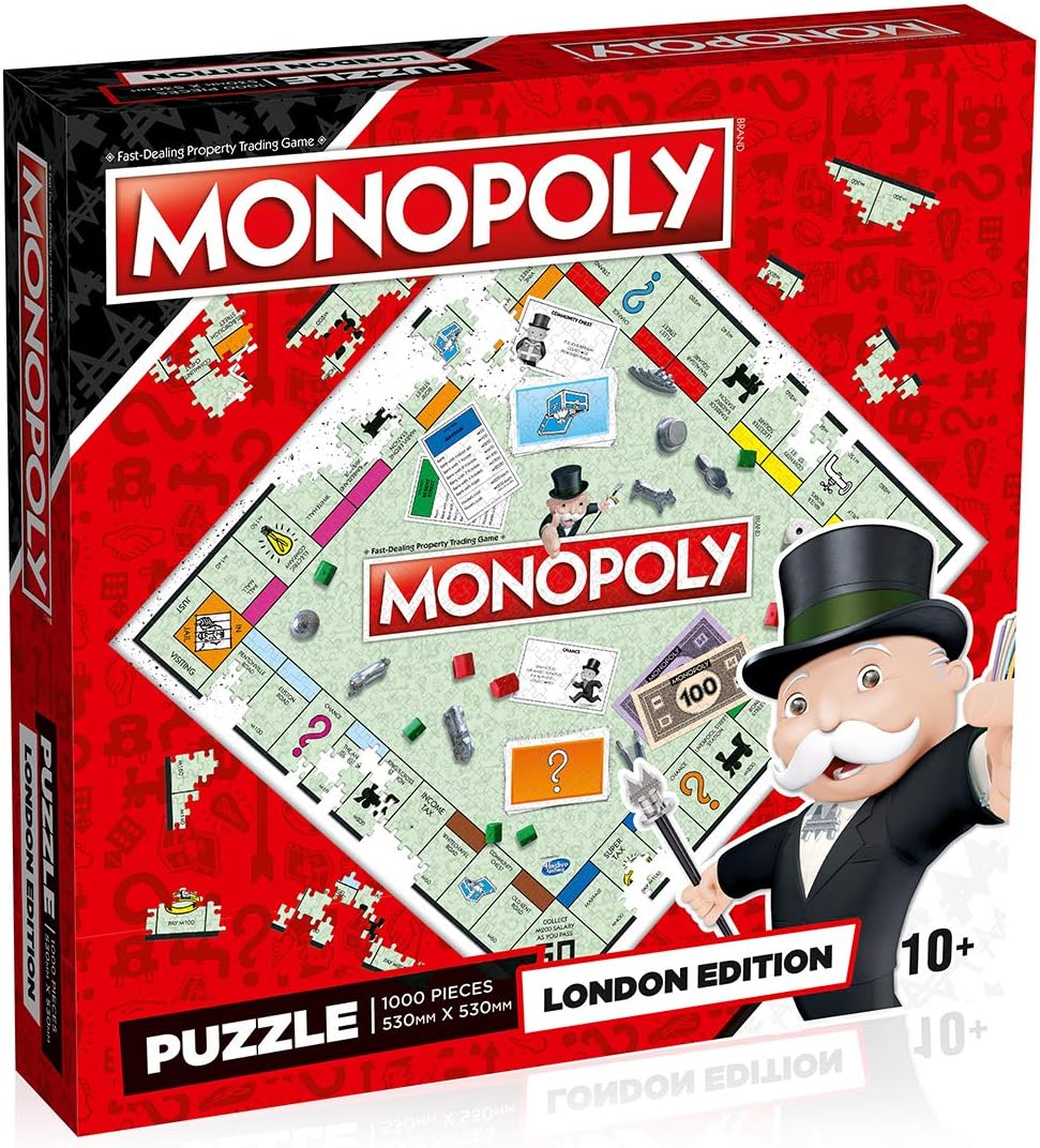 London Monopoly 1000 Piece Jigsaw Puzzle Game