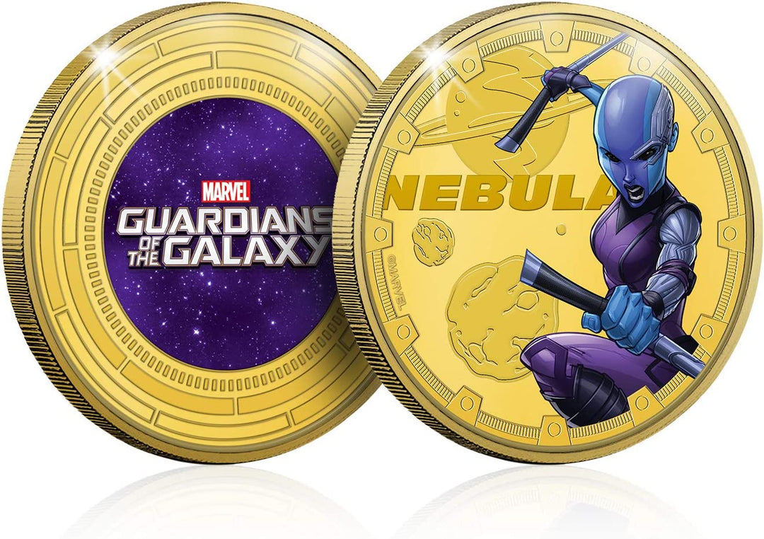 Marvel Gifts Guardians of the Galaxy Limited Edition, seltene Goldmünze zum Sammeln