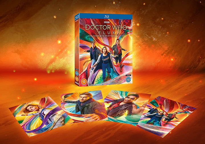 Doctor Who – Serie 13 – Flux (enthält 4 exklusive Artcards) [Blu-ray] [2021] – Sci-Fi [Blu-ray]