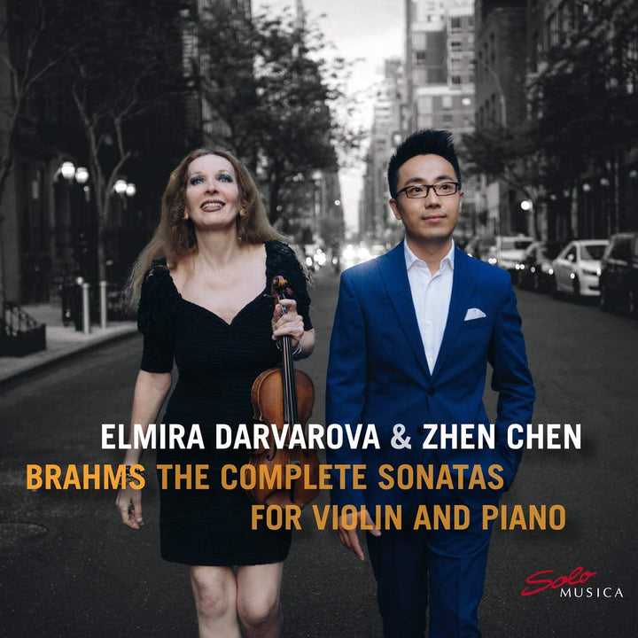 Brahms: Sämtliche Sonaten für Violine und Klavier [Elmira Darvarova; Zhen Chen] [Solo Musica: SM295] [Audio CD]