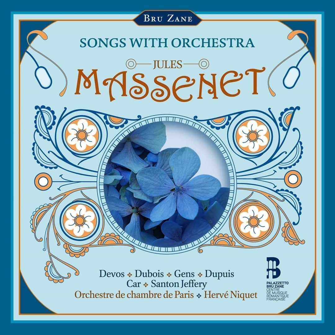 Massenet: Lieder mit Orchester [Audio-CD]