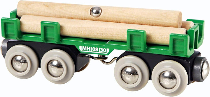 Brio 33696003 Waggon mit Holzladung