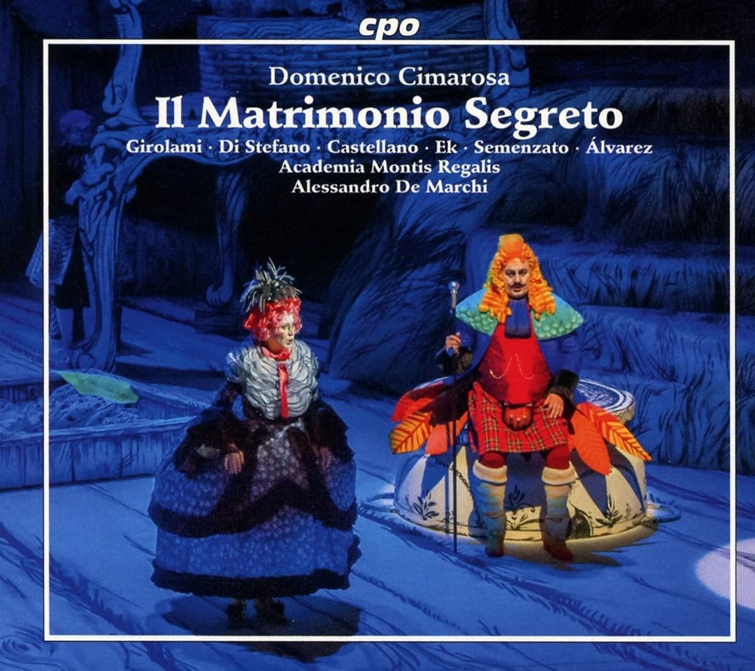 Renate Girolami - Il Matrimonio Segreto [Renate Girolami; Donato Di Stefano; Loriana Castellano; Alessandro De Marchi] [Cpo: 555295-2] [Audio CD]