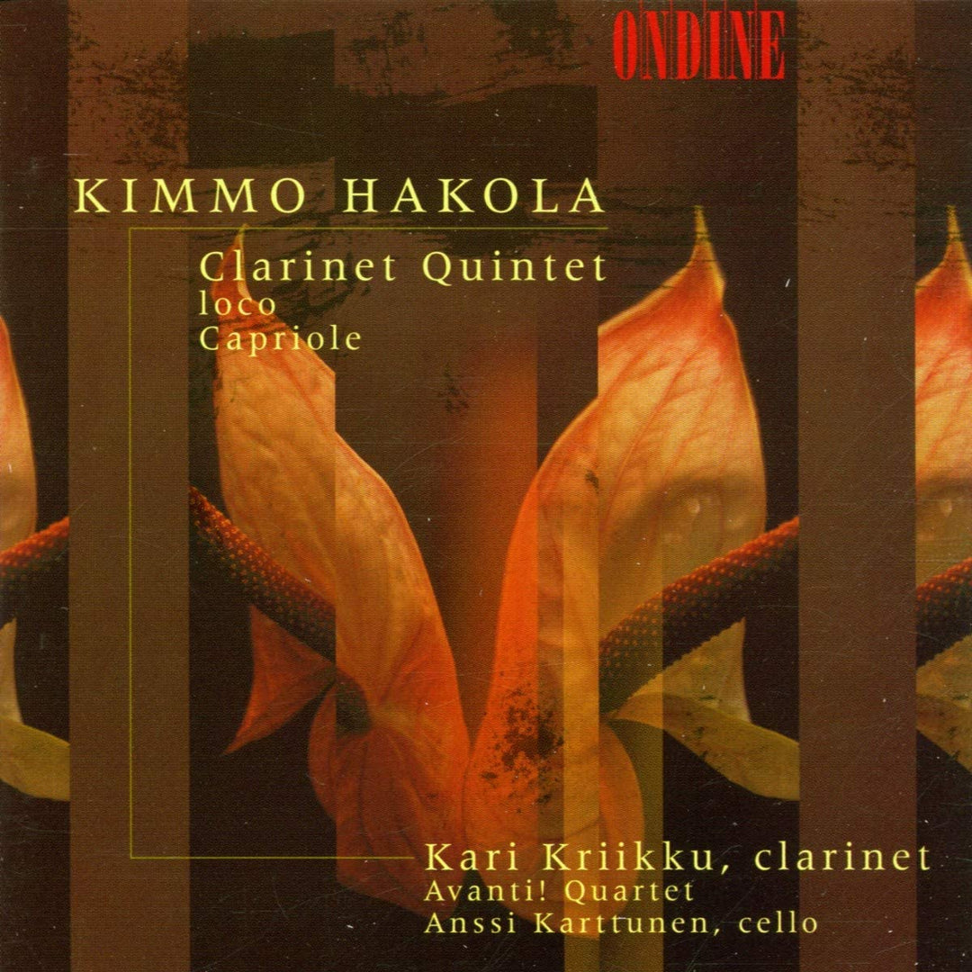 Kimmo Hakola: Klarinettenquintett; Lok; Capriole [Audio-CD]