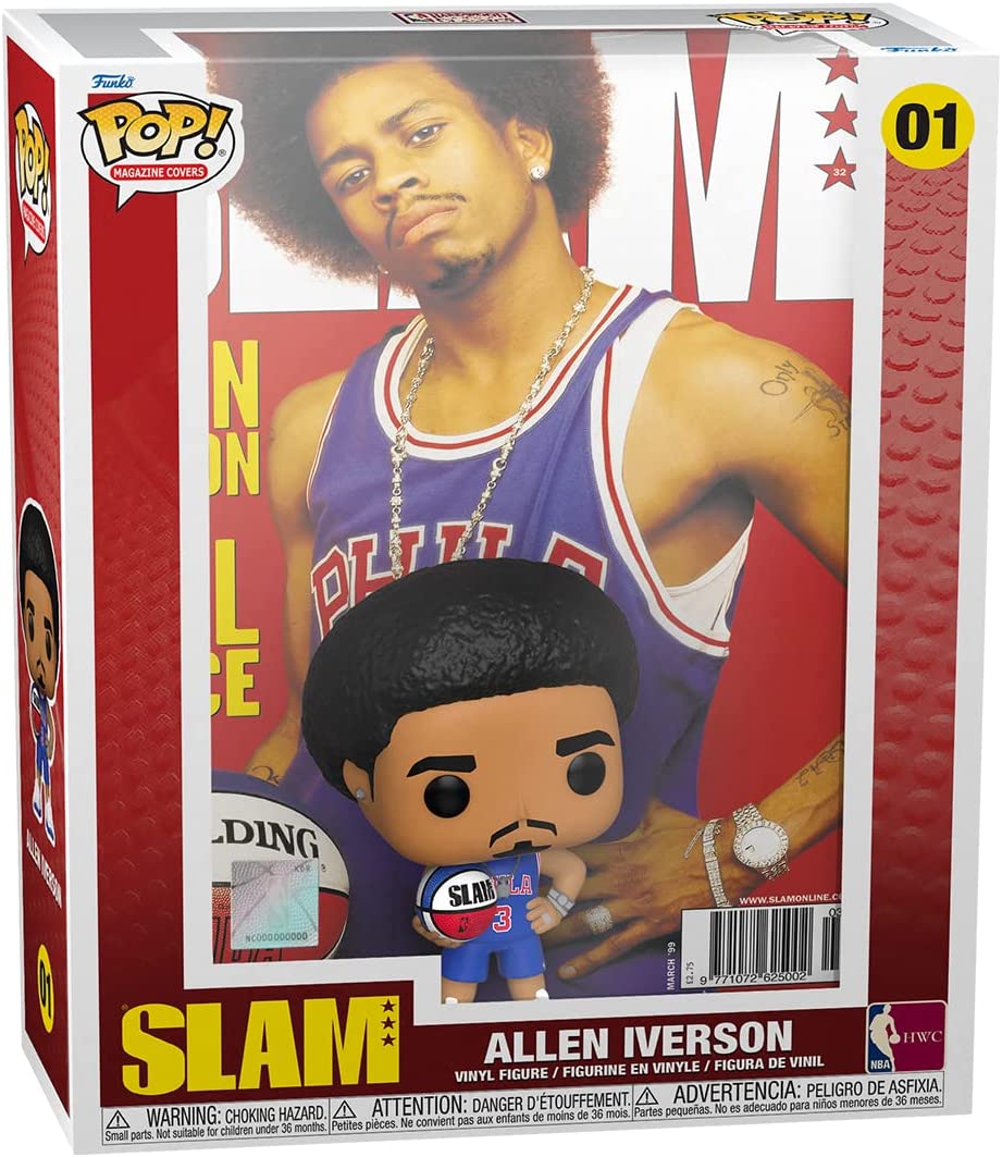 NBA-Cover: SLAM – Allen Iverson Funko 59349 Pop! Vinyl