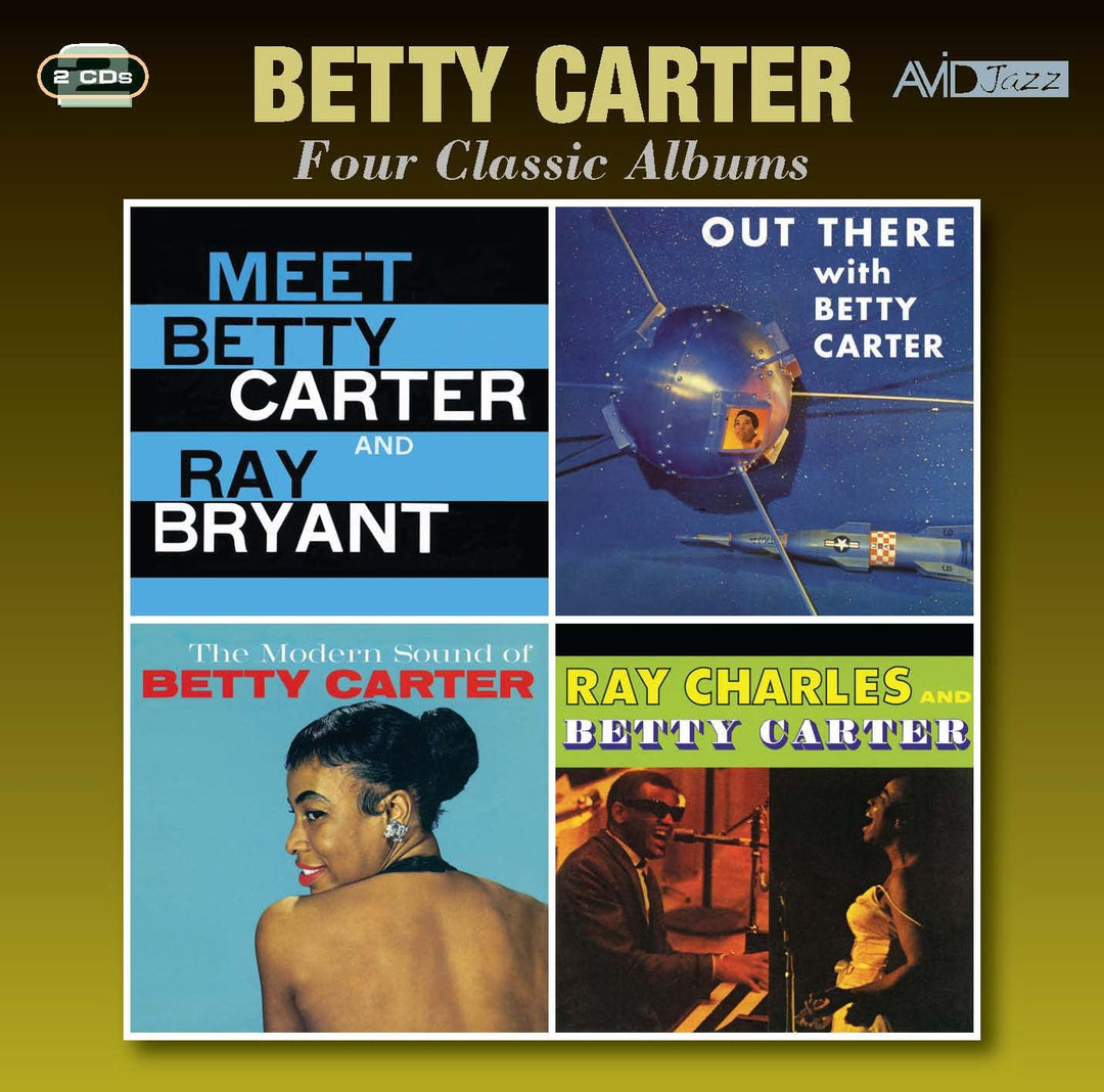 Vier klassische Alben (Meet Betty Carter And Ray Bryant / Out There / The Modern Sound Of Betty Carter / Ray Charles And Betty Carter) - Betty Carter [Audio CD]