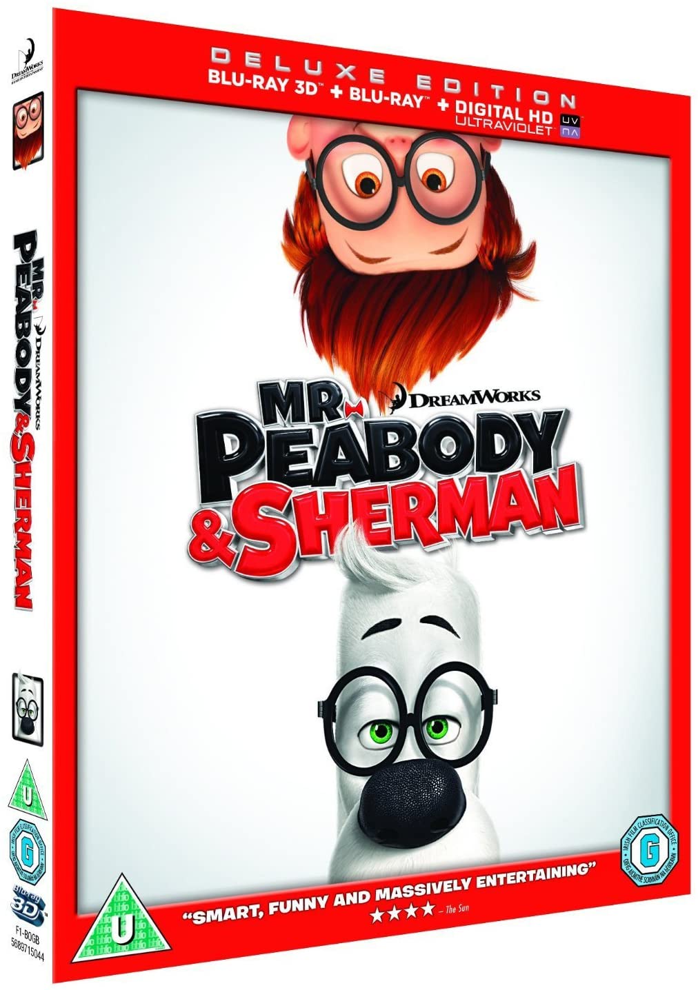 Mr. Peabody And Sherman - Adventure/Family [Blu-ray]