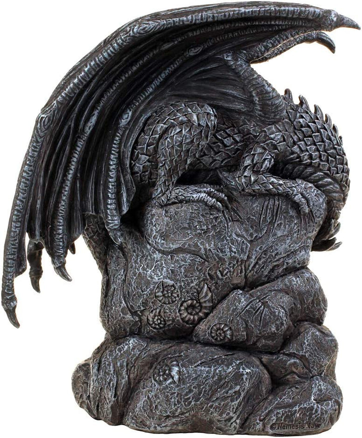 Nemesis Now Dragon Pool Backflow Incense Burner 19cm Black, Resin, One Size