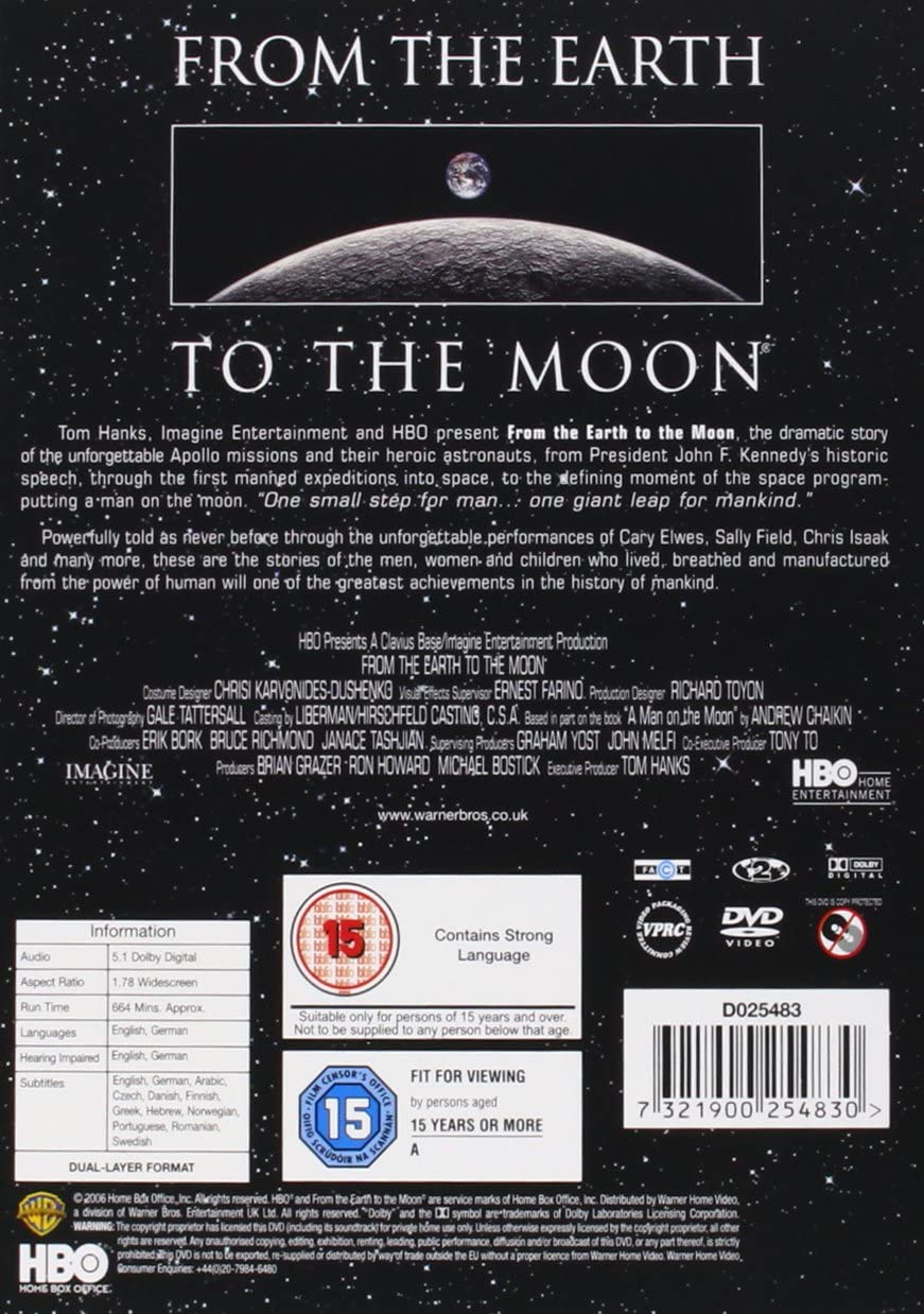 From the Earth to the Moon [1998] [2006] - Docudrama [DVD]