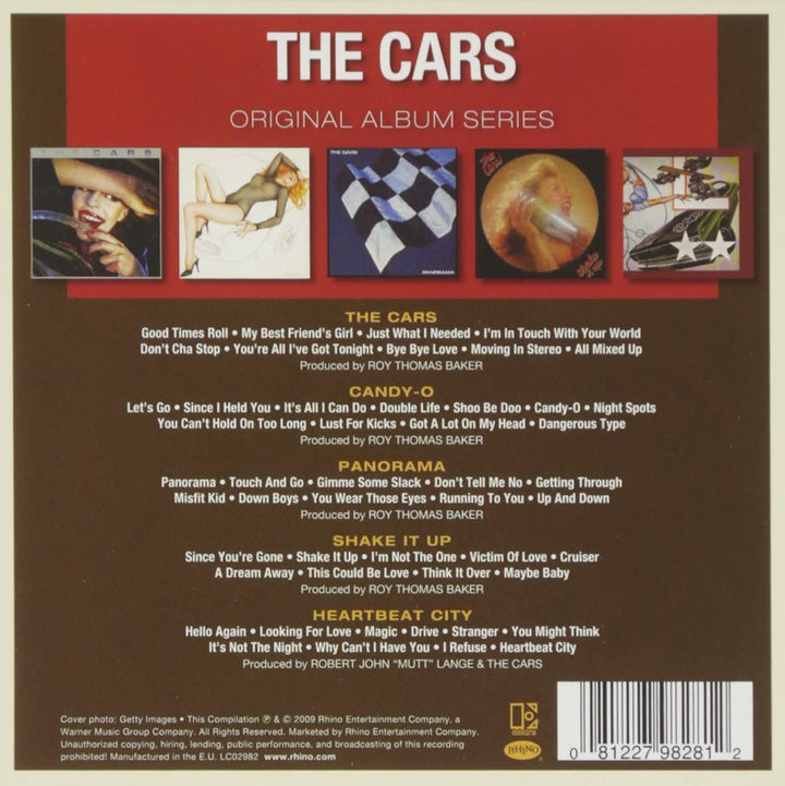 The Cars – Originalalbum-Serie [5er-Pack] [Audio-CD]