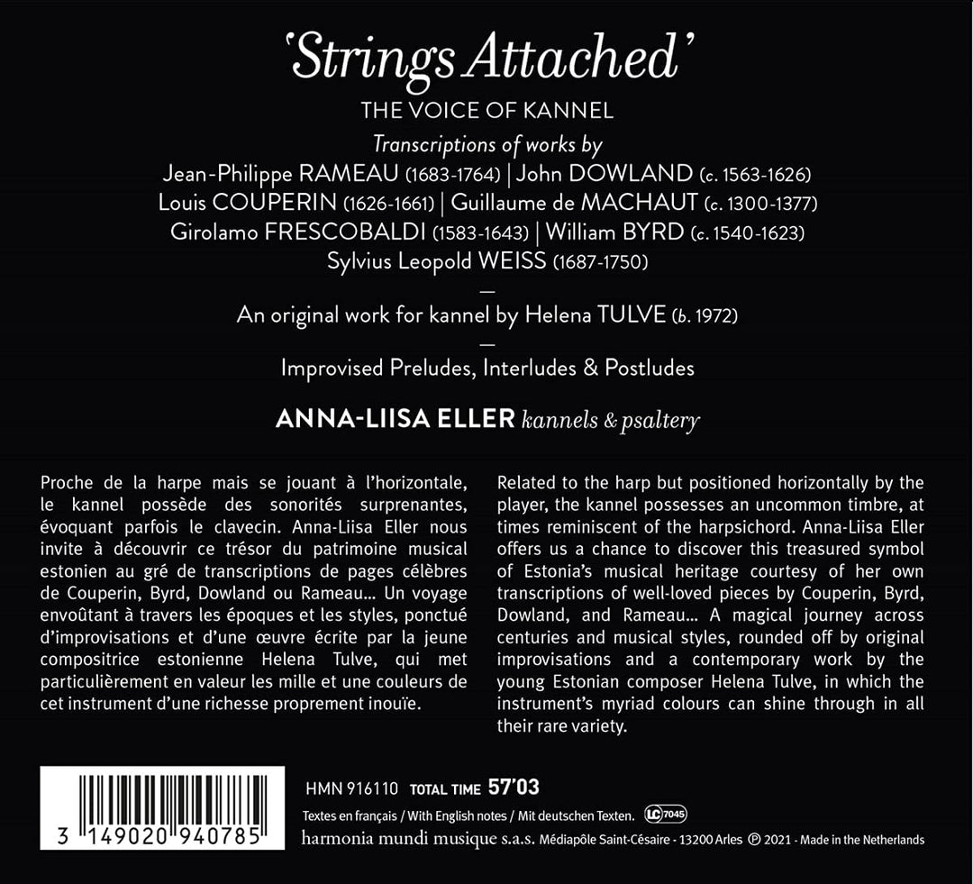 Strings Attached: The Voice Of Kannel [Audio CD]