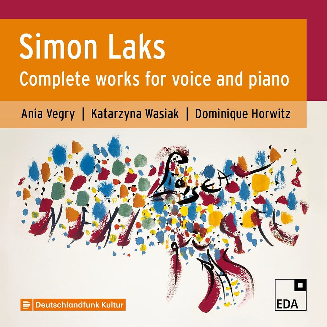 Ania Vegry - Laks: Werke für Gesang und Klavier [Ania Vegry; Dominique Horwitz; Katarzyna Wasiak] a Records: EDA 45] [Audio CD]