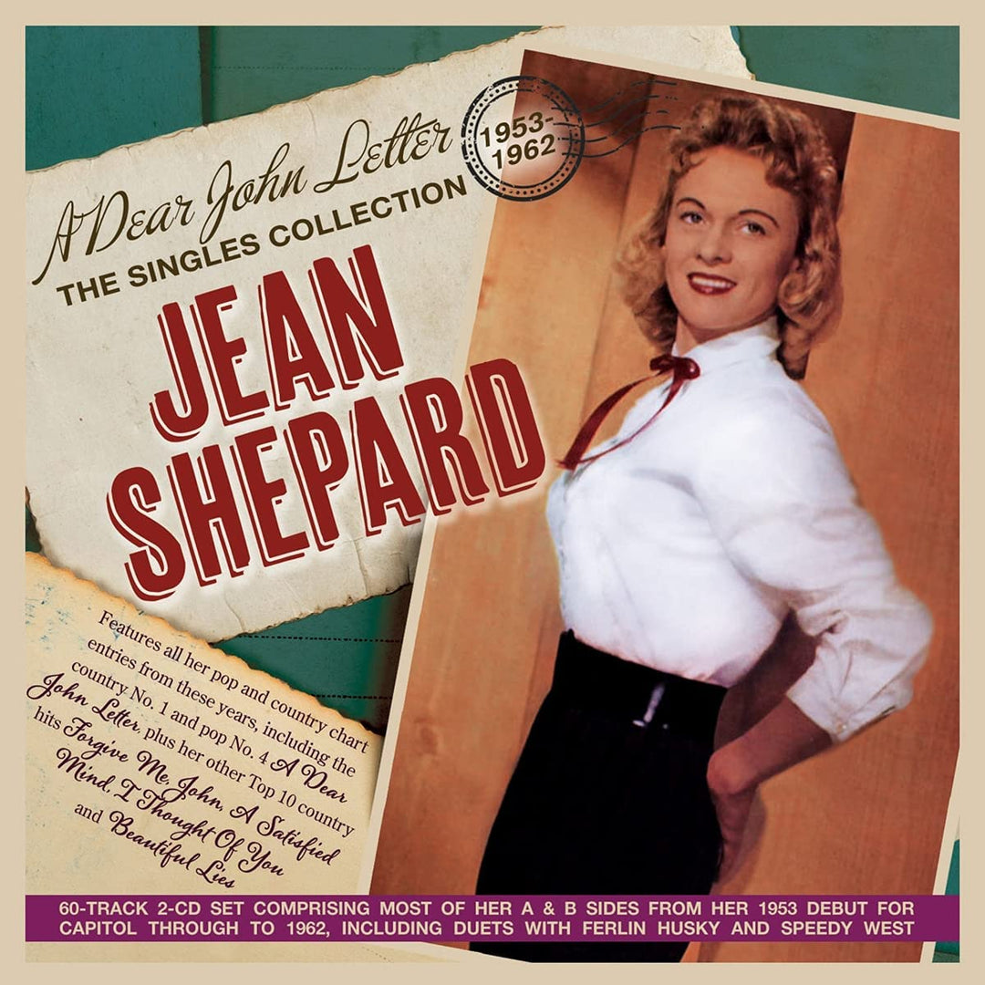 Jean Shepard – A Dear John Letter – The Singles Collection 1953–62 [Audio-CD]