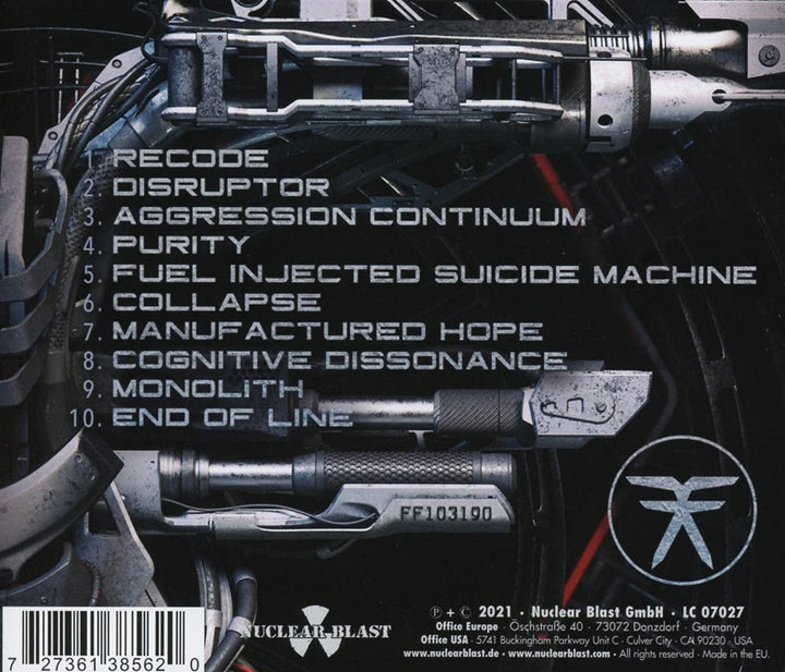 Fear Factory - Aggression Continuum [Audio-CD]