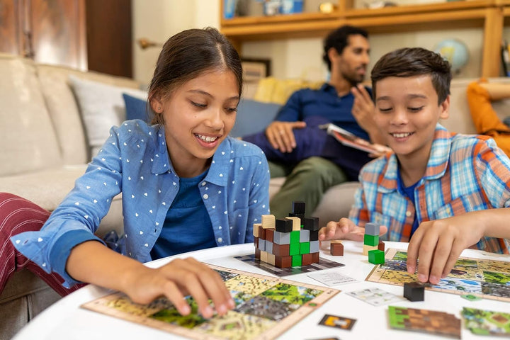 Ravensburger Minecraft Builders &amp; Biomes Farmer's Market Erweiterungspaket – Strategie-Brettspiel für Kinder ab 10 Jahren (Erweiterung)