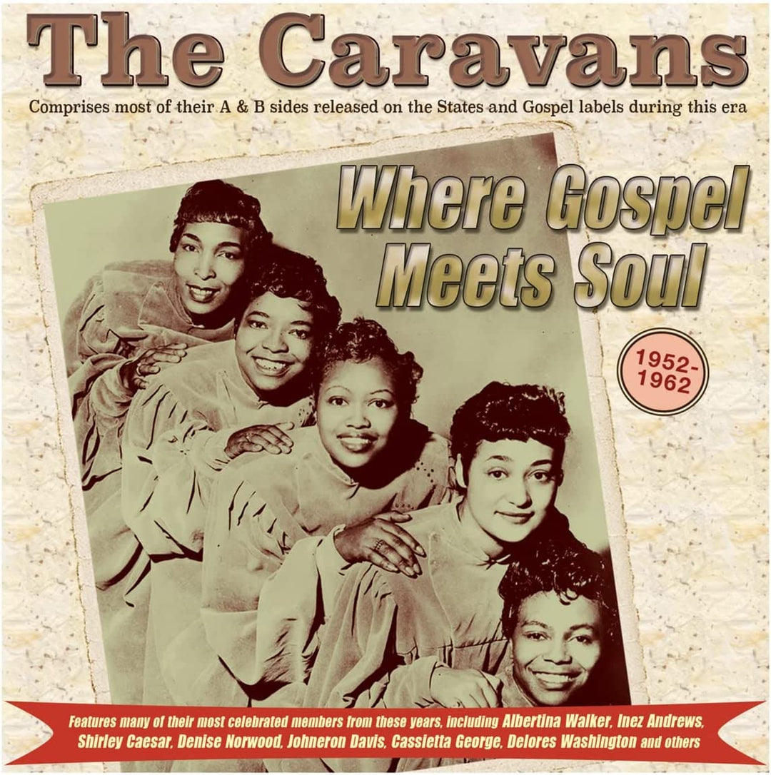 Wo Evangelium auf Seele trifft – The Caravans 1952–62 [Audio-CD]