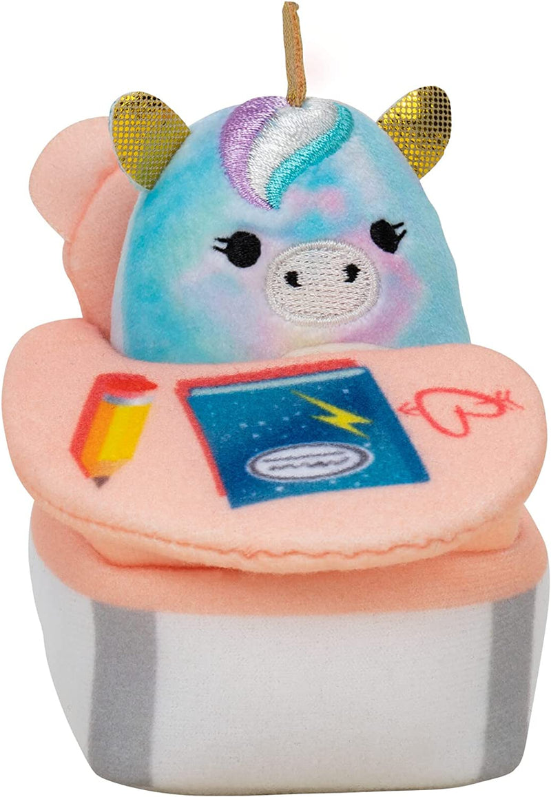  Squishville by Original Squishmallows Sweet Shop - Playset with  2-Inch Priya The Purple Panda, Tres'zure The Teal Cat & Bistro Table and  Chair - Toys for Kids : Toys & Games