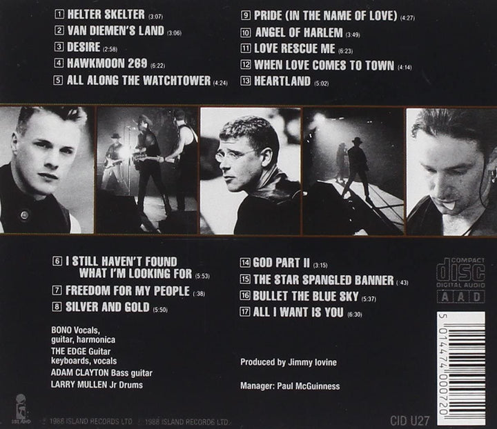 Rattle And Hum [Audio-CD]