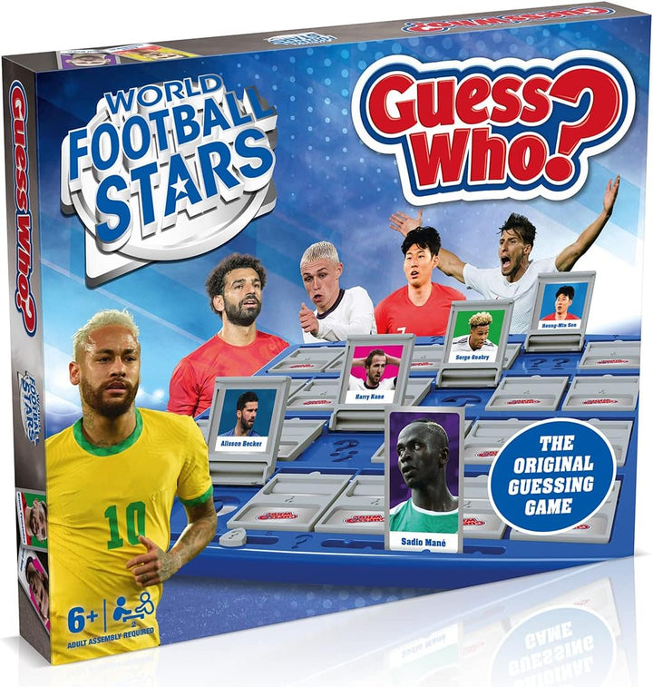 Winning Moves WM02282-EN1-6 World Football Stars Ratet mal, wer Brettspiel ist