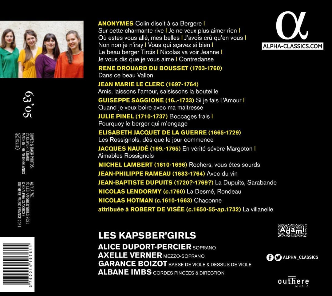 Les Kapsber'girls - Haben Sie diese Brünetten? [Audio-CD]