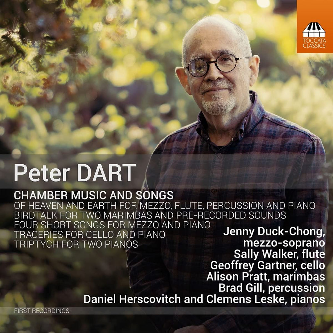 Jenny Duck-Chong - Dart: Chamber Music And Songs [Jenny Duck-Chong; Sally Walker; Geoffrey Gartner; Daniel Herscovitch; Clemens Leske; Alison Pratt; Brad Gill] [Toccata Classics: TOCC 0592] - [Audio CD]