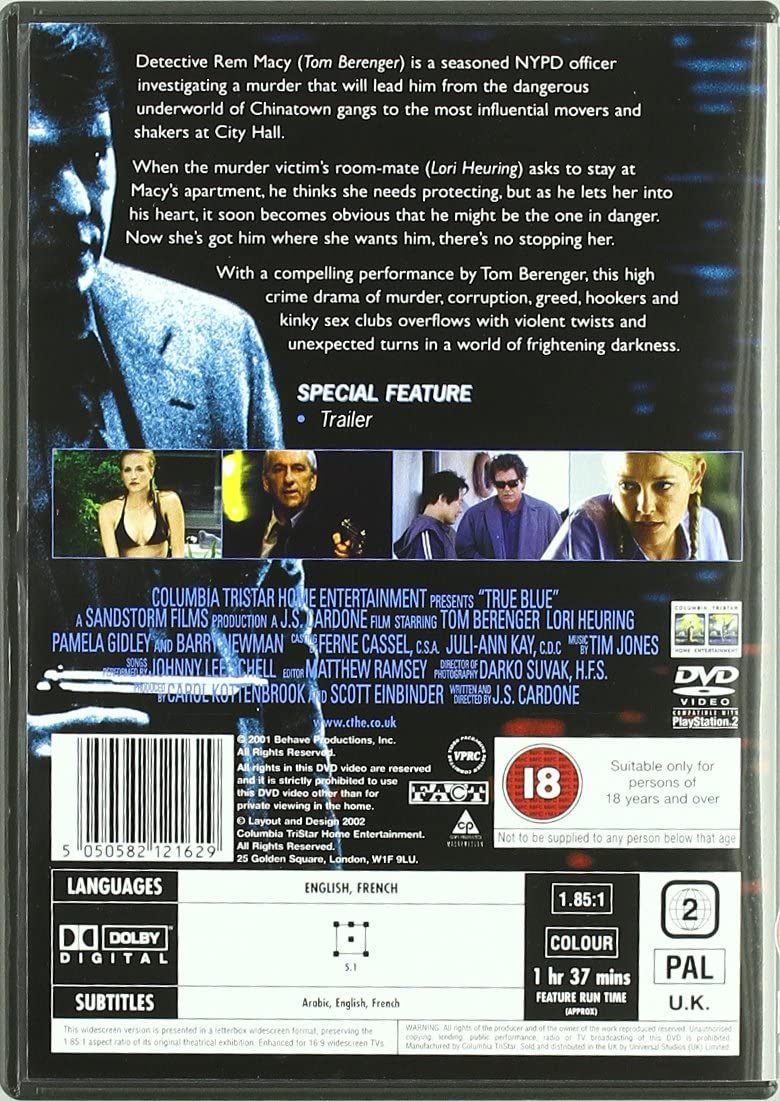 True Blue – Thriller/Krimi [DVD]