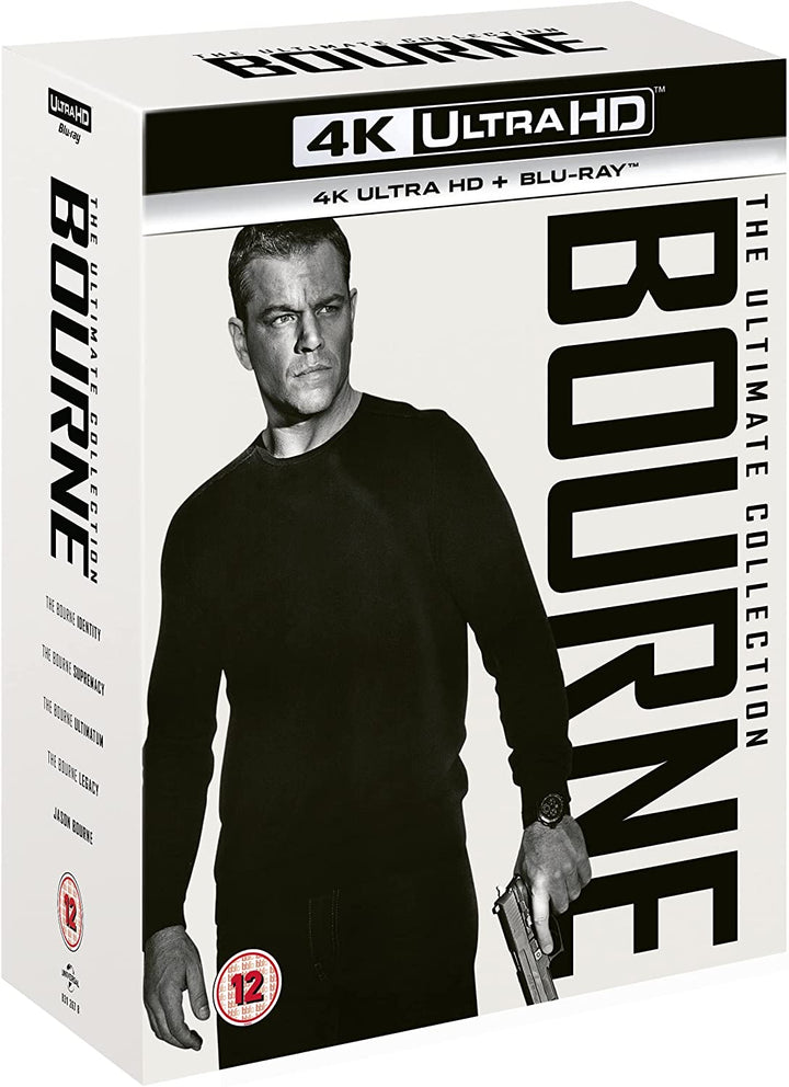 Bourne 4K Collection – Action/Thriller [Blu-ray]