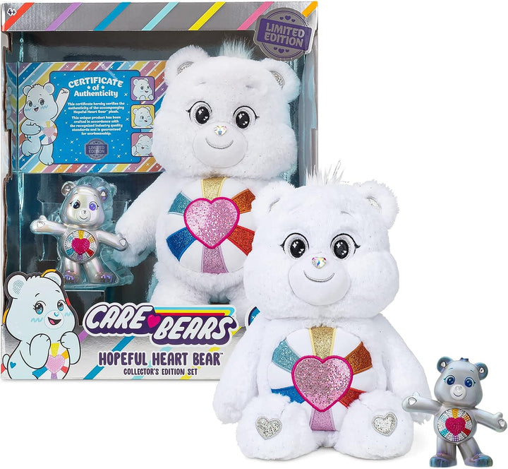 Care Bears 22254 Care Bears Collector Edition, 35 cm großes süßes Plüschtier zum Sammeln,