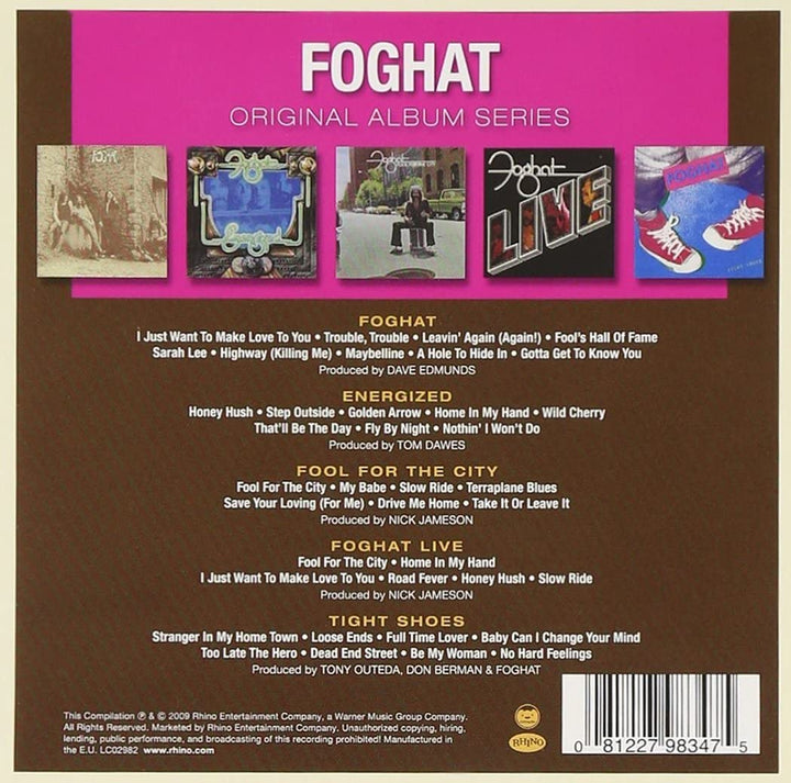 Original-Albumserie – Foghat [Audio-CD]