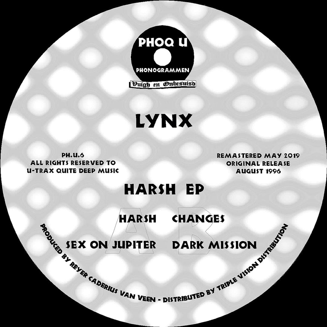 Lynx - Harsh EP (2019 Remaster) [12" VINYL]