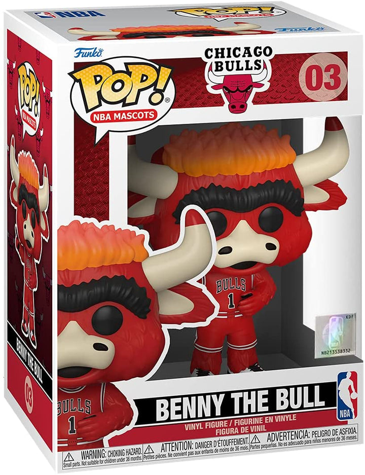 Chicago Bull Benny der Bulle Funko 52162 Pop! Vinyl #03