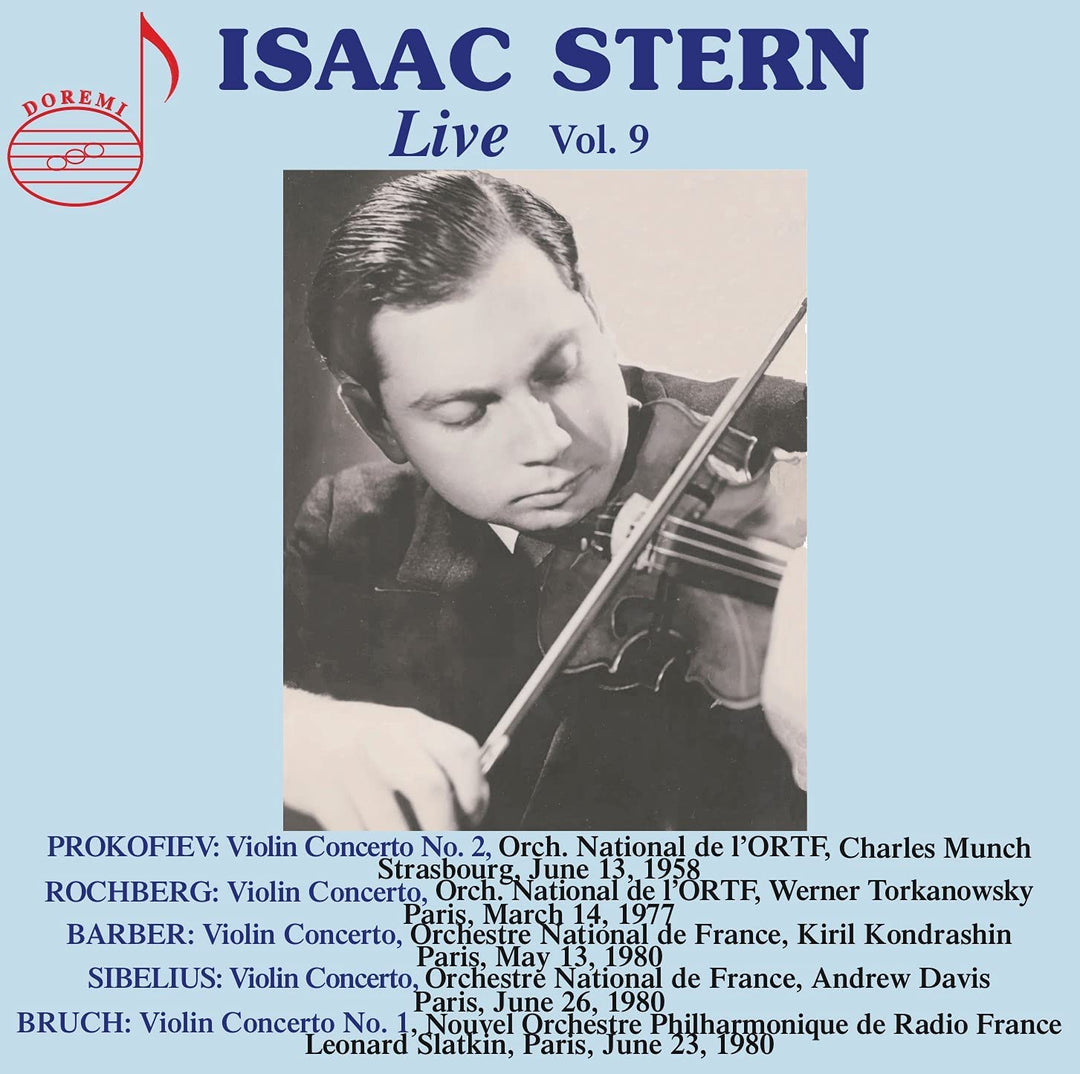 Isaac Stern - Isaac Stern Live Vol. 9 [Isaac Stern; Various] [Doremi: DHR-8147/8] [Audio CD]