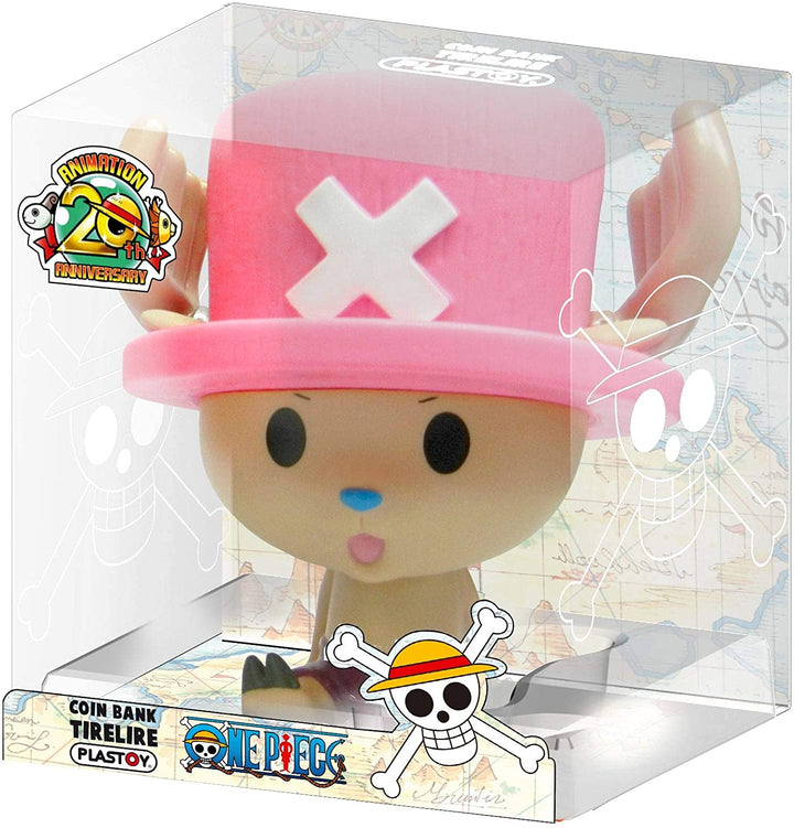 Plastoy 3521320800943 Hucha One Piece Chopper Chibi Spardose, mehrfarbig