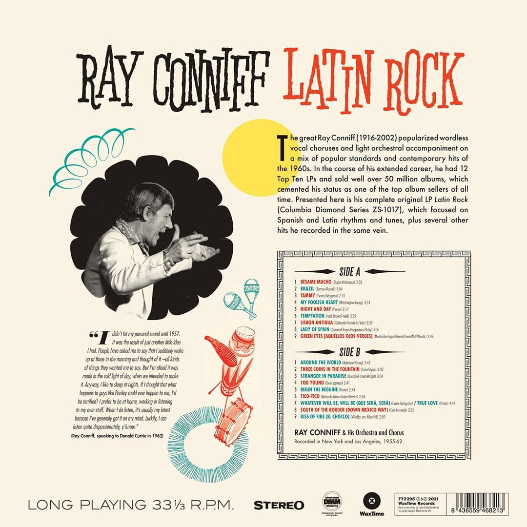 Ray Conniff and His Orchestra &amp; Chorus – Latin Rock [Vinyl]