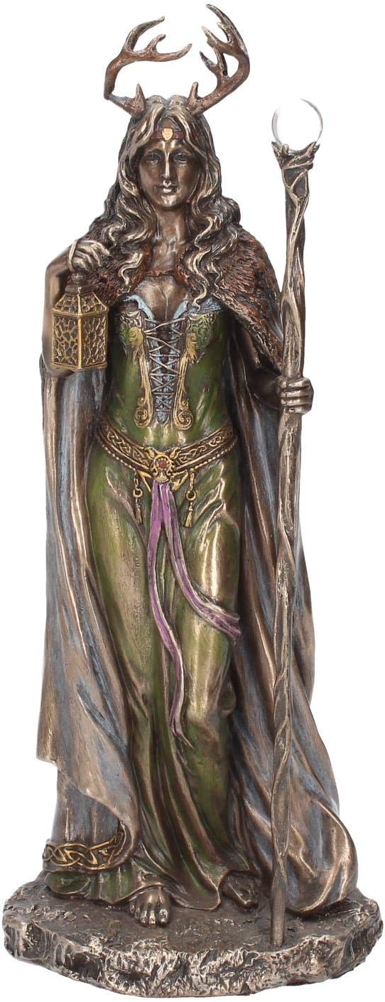 Nemesis Now Figur, Hüterin des Waldes, 16 cm, Bronze