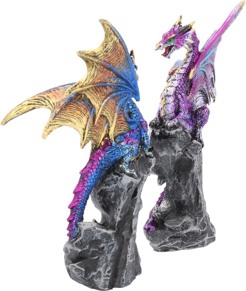 Nemesis Now U3518J7 Realm Protectors (Zweier-Set), Figur, 15 cm, Lila