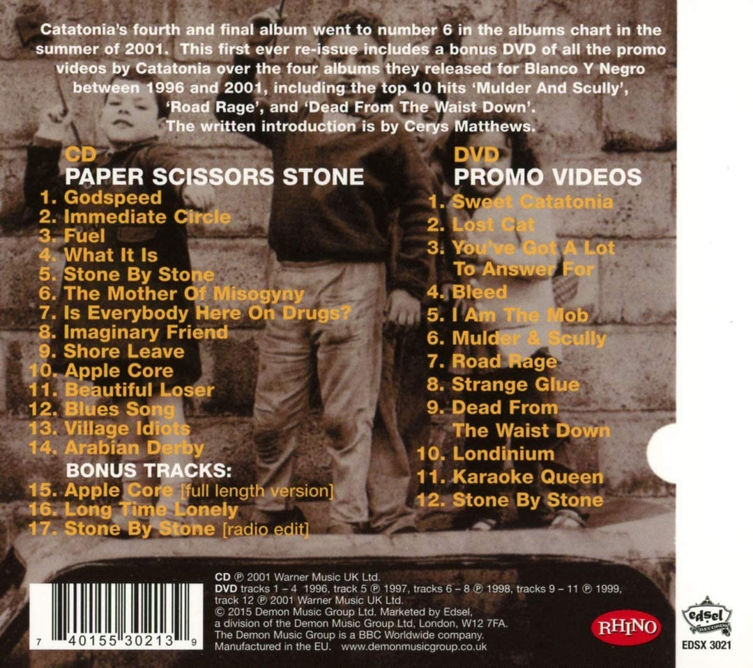 Catatonia - Paper Scissors Stone [Audio CD]