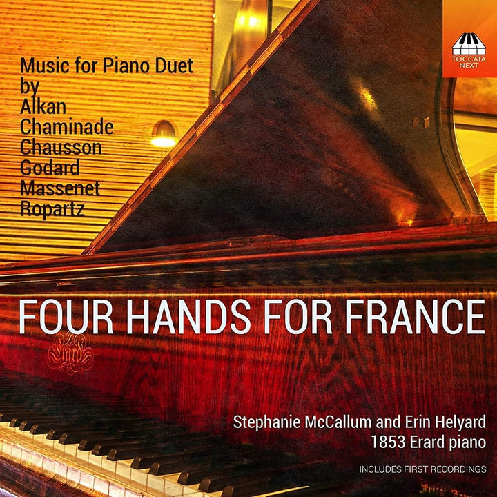 Stephanie McCallum – Four Hands For France [Stephanie McCallum; Erin Helyard] [Toccata Classics: TOCN 0007] [Audio CD]