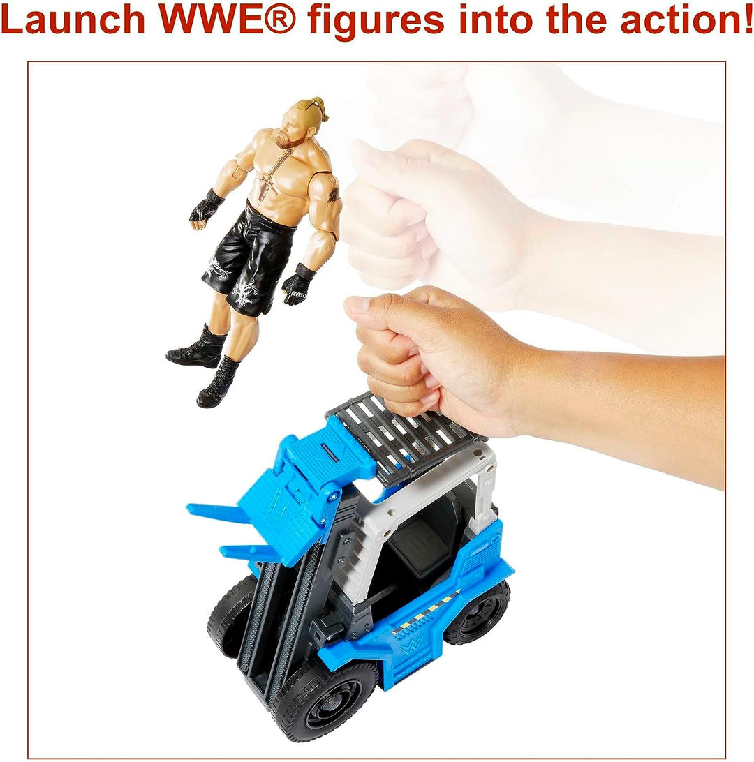 WWE Wrekkin Slam 'N Stack Forklift mit Brock Lesnar Figur 